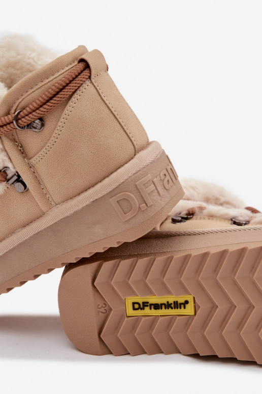 nööpidega lumesaapad Laste jalanõud Noorus karusnahaga D.Franklin DFSH370011 beeži värvi nööpidega lumesaapad Laste jalanõud Noorus karusnahaga D.Franklin DFSH370011 beeži värvi
