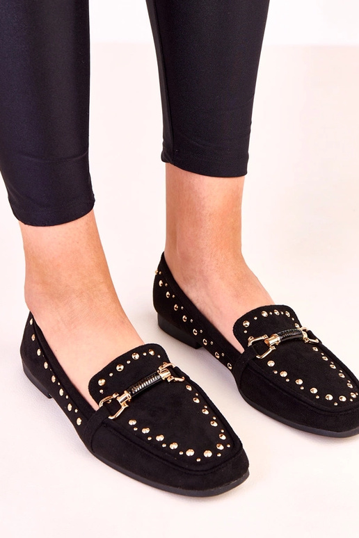 Mustad ballerina stiilis kingad...