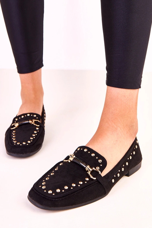 Mustad ballerina stiilis kingad...