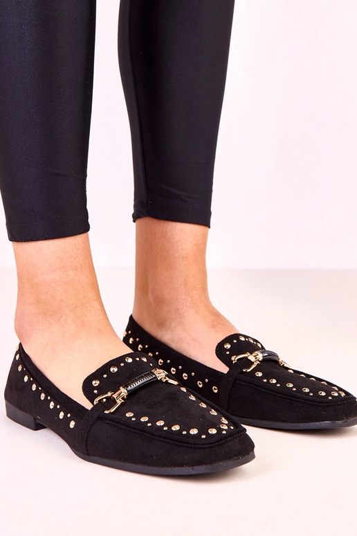 Mustad ballerina stiilis kingad...