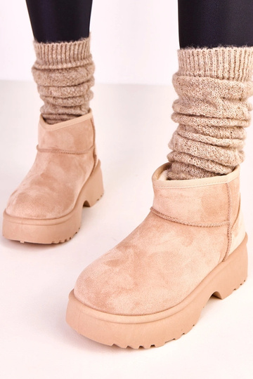 Joshua liivakarva madalad lumeboots kunstsuede 2