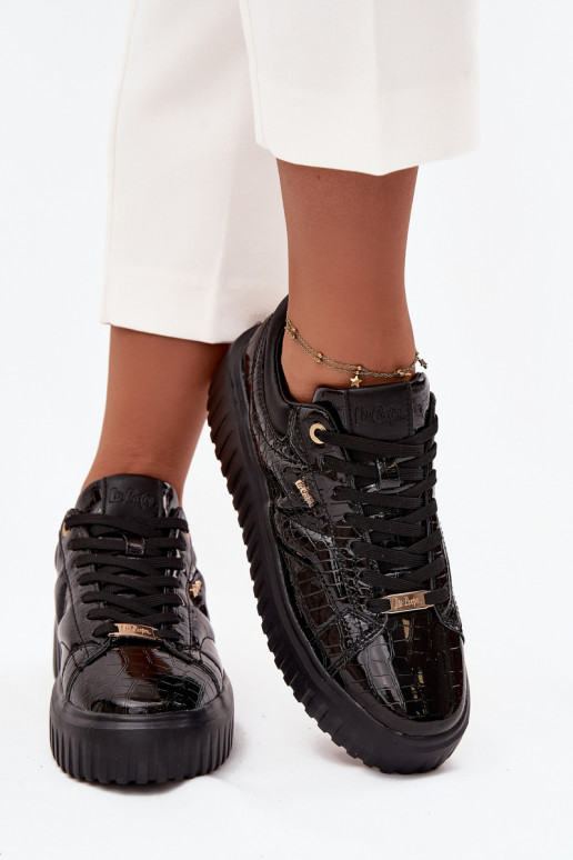 Laque Sneakers tüüpi jalanõud Pealiste omad platvormiga Lee Cooper LCJ-25-09-3870 msuud Laque Sneakers tüüpi jalanõud Pealiste omad platvormiga Lee Cooper LCJ-25-09-3870 msuud
