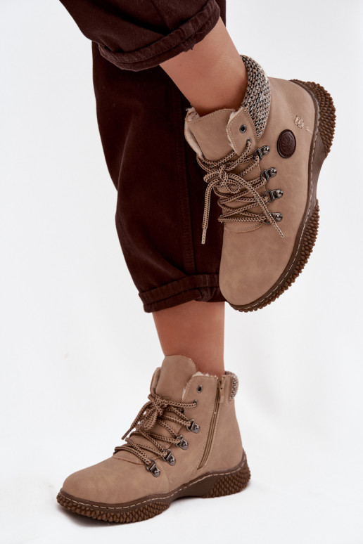 voodriga Pealiste poolsaapad jalanõud Pealiste omad beeži värvi Zenaya voodriga Pealiste poolsaapad jalanõud Pealiste omad beeži värvi Zenaya