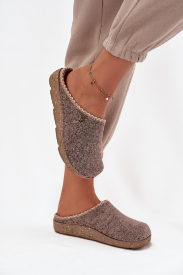 jalatsid kodujalatsid Plätud Pealiste omad Inblu ED000031 beeži värvi