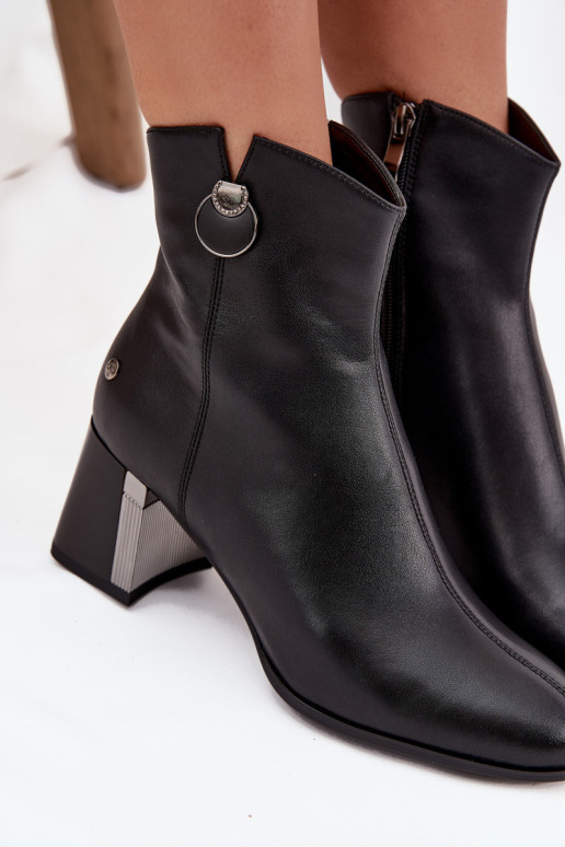 voodriga Pealiste poolsaapadPealturalnej Skóry kõrge jämeda kontsaga Sellel onciejka K7203-04 msuud voodriga Pealiste poolsaapadPealturalnej Skóry kõrge jämeda kontsaga Sellel onciejka K7203-04 msuud