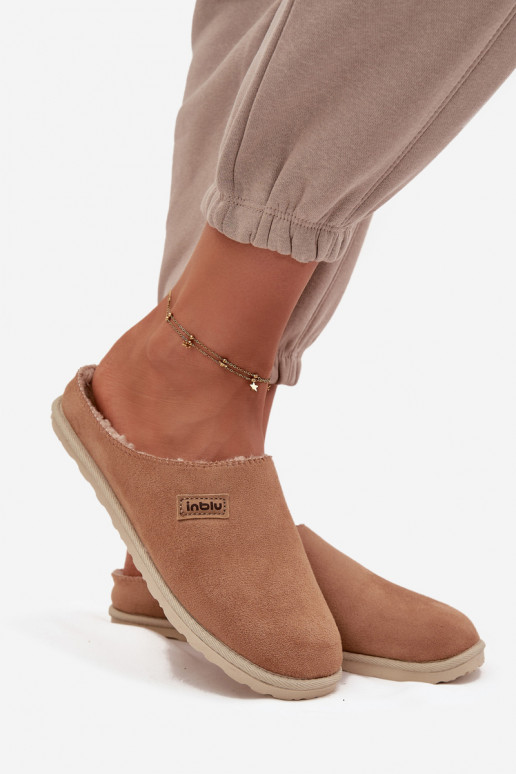 Plätud Pealiste omad jalatsid kodujalatsid Inblu CS000045 pruunid värvi Plätud Pealiste omad jalatsid kodujalatsid Inblu CS000045 pruunid värvi