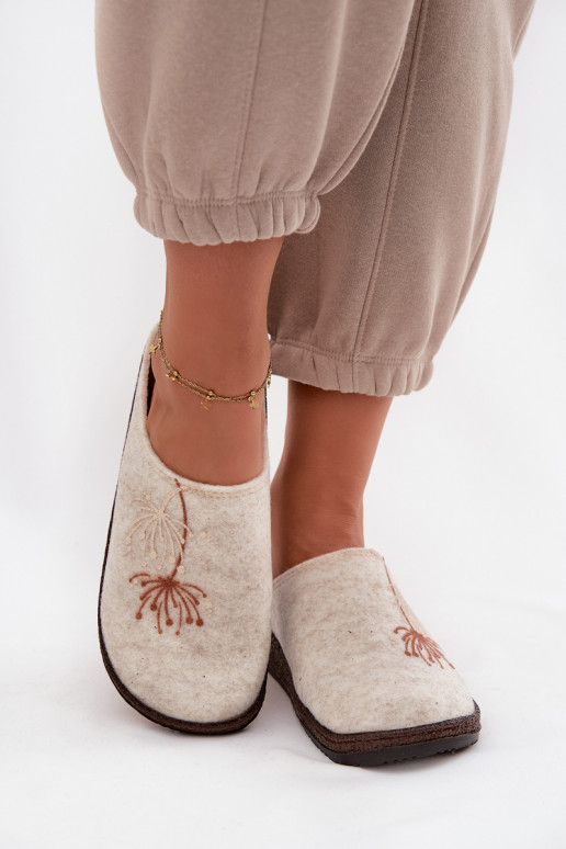 Pealiste omad jalatsid kodujalatsid Plätud Inblu NL000011 beeži värvi Pealiste omad jalatsid kodujalatsid Plätud Inblu NL000011 beeži värvi