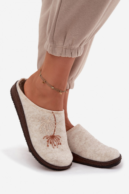 Pealiste omad jalatsid kodujalatsid Plätud Inblu NL000011 beeži värvi Pealiste omad jalatsid kodujalatsid Plätud Inblu NL000011 beeži värvi