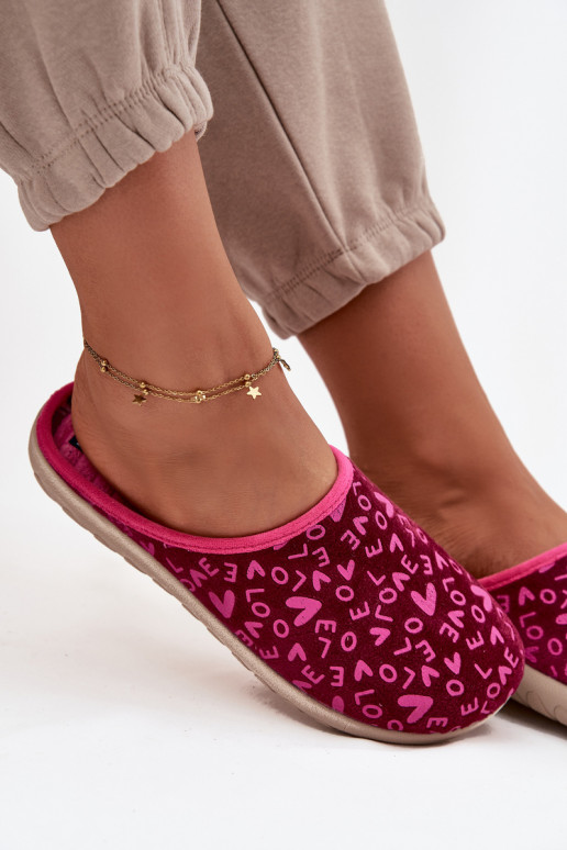 Plätud Pealiste omad Love Inblu ET000032 Tumeroosad värvi