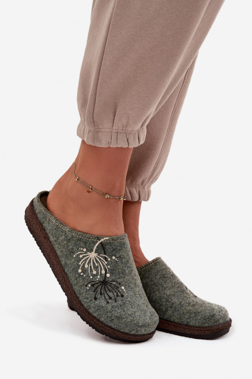 Pealiste omad jalatsid kodujalatsid Plätud Inblu NL000011 Rohelist värvi Pealiste omad jalatsid kodujalatsid Plätud Inblu NL000011 Rohelist värvi