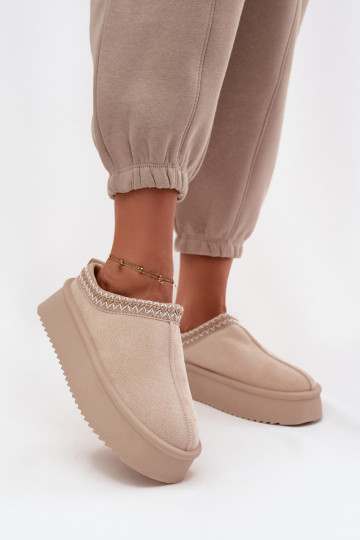 nööpidega lumesaapad Pealiste omadHaftem Elevandiluu värvi Pristina 2