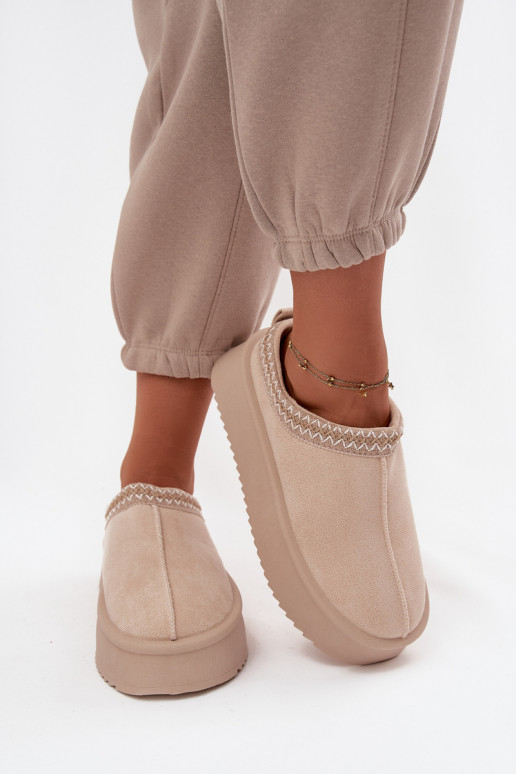 nööpidega lumesaapad Pealiste omadHaftem Elevandiluu värvi Pristina nööpidega lumesaapad Pealiste omadHaftem Elevandiluu värvi Pristina