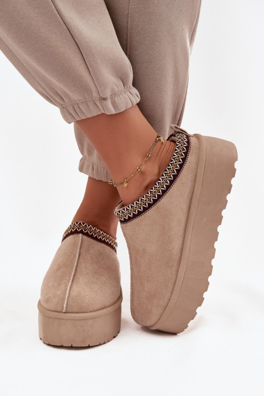 nööpidega lumesaapad Pealiste omad Koos Ornate Haftem beeži värvi Jenira nööpidega lumesaapad Pealiste omad Koos Ornate Haftem beeži värvi Jenira