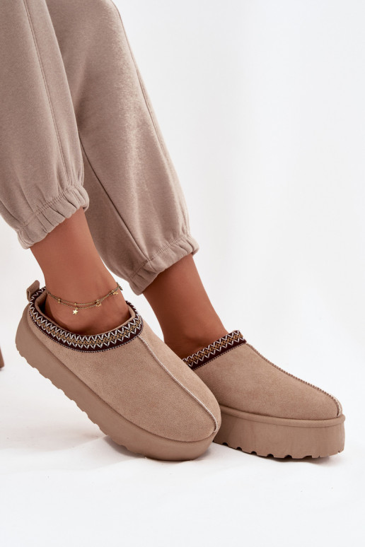 nööpidega lumesaapad Pealiste omad Koos Ornate Haftem beeži värvi Jenira nööpidega lumesaapad Pealiste omad Koos Ornate Haftem beeži värvi Jenira