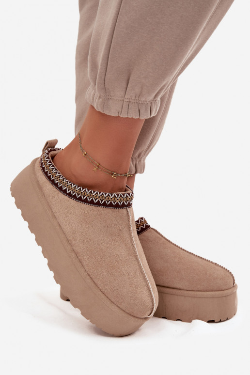 nööpidega lumesaapad Pealiste omad Koos Ornate Haftem beeži värvi Jenira nööpidega lumesaapad Pealiste omad Koos Ornate Haftem beeži värvi Jenira