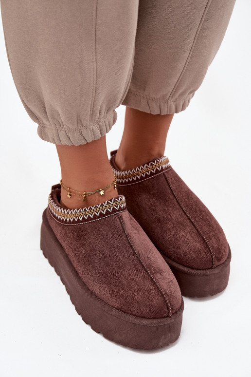 nööpidega lumesaapad Pealiste omad Koos Ornate Haftem Czekoladosissee Jenira