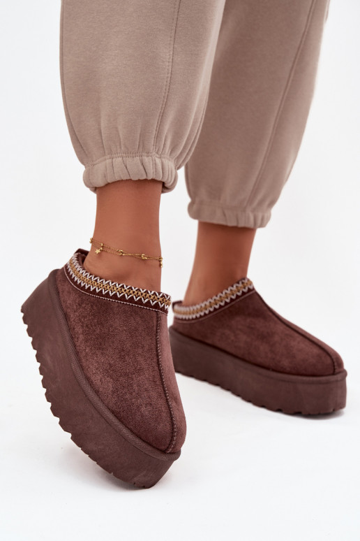 nööpidega lumesaapad Pealiste omad Koos Ornate Haftem Czekoladosissee Jenira