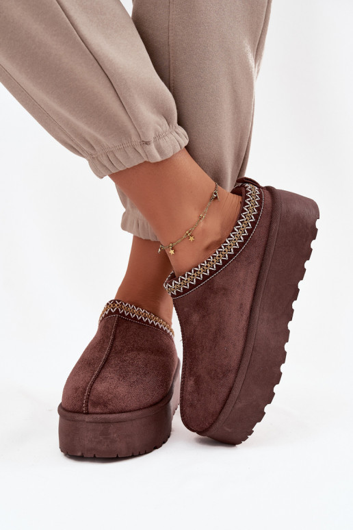 nööpidega lumesaapad Pealiste omad Koos Ornate Haftem Czekoladosissee Jenira