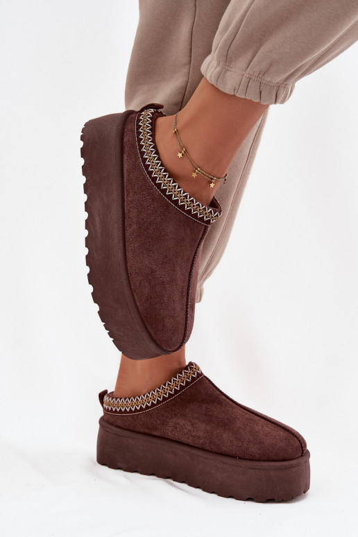 nööpidega lumesaapad Pealiste omad Koos Ornate Haftem Czekoladosissee Jenira