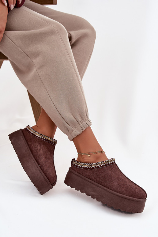 nööpidega lumesaapad Pealiste omad Koos Ornate Haftem Czekoladosissee Jenira