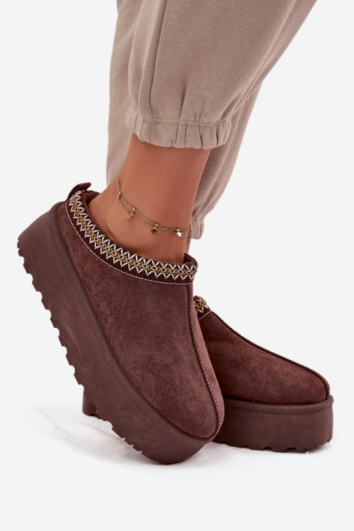 nööpidega lumesaapad Pealiste omad Koos Ornate Haftem Czekoladosissee Jenira