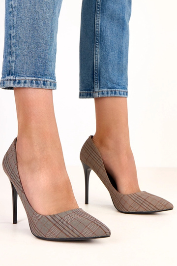 Hall ruuduline kõrge...