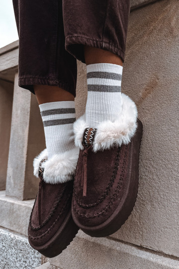 nööpidega lumesaapad Pealiste omad karusnahaga platvormiga Czekoladosissee Rosmira