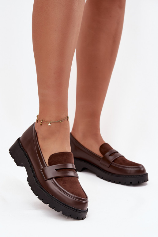 naiste mokassiinid eko-nahast Czekoladosissee Cailen naiste mokassiinid eko-nahast Czekoladosissee Cailen