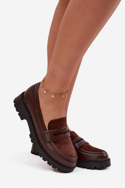 naiste mokassiinid eko-nahast Czekoladosissee Cailen naiste mokassiinid eko-nahast Czekoladosissee Cailen