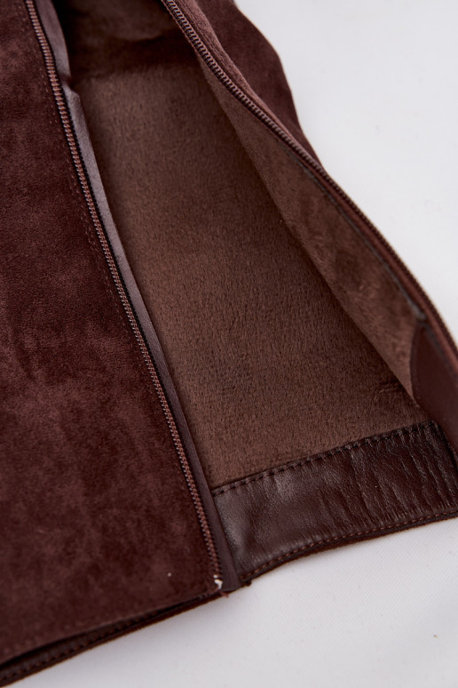 voodriga naiste pika säärega saapad neetide ja pandlaga Czekoladosissee Umbria voodriga naiste pika säärega saapad neetide ja pandlaga Czekoladosissee Umbria