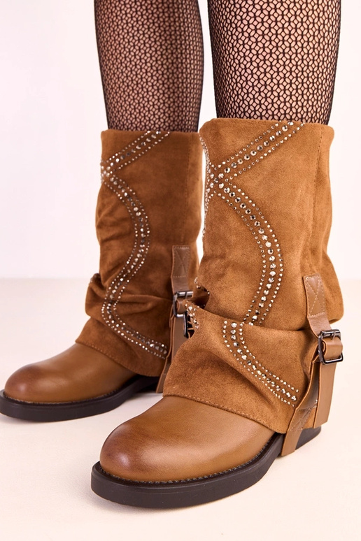 Ginny pruunid saapad, kaunistatud... Ginny pruunid saapad, kaunistatud...