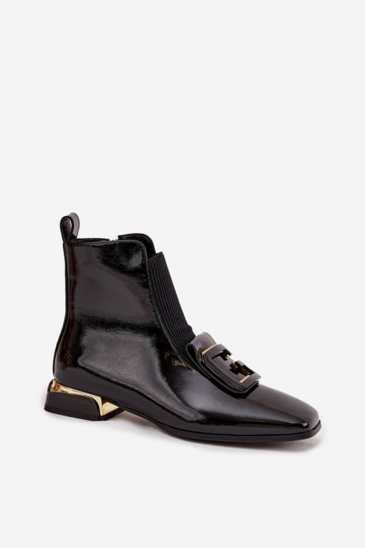 Pealhk Laque Pealiste poolsaapad Sellel ondala kontsaga kaunistustega D&A MR52-216 msuud Pealhk Laque Pealiste poolsaapad Sellel ondala kontsaga kaunistustega D&A MR52-216 msuud