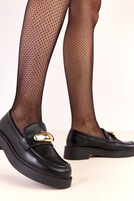 Must värvi Ella mokasiinid kullavärvi... Must värvi Ella mokasiinid kullavärvi...