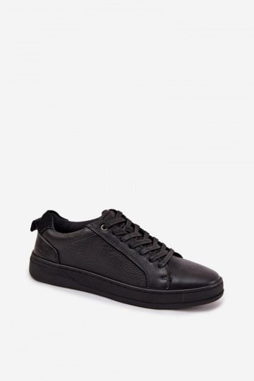Meeste nahast spordijalatsid Lee Cooper LCJ-25-33-3965 mustas värvis