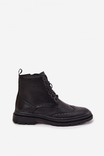 Meeste nahast saapad Lee Cooper LCJ-25-33-3961 mustas värvis 2
