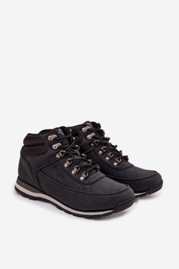 Meeste sooja voodriga matkasaapad Lee Cooper LCJ-25-03-3844M must