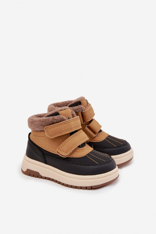 talvesaapad Nööpidega lumesaapad krõpsudega kinnitatav pruunid värvi Darlene talvesaapad Nööpidega lumesaapad krõpsudega kinnitatav pruunid värvi Darlene