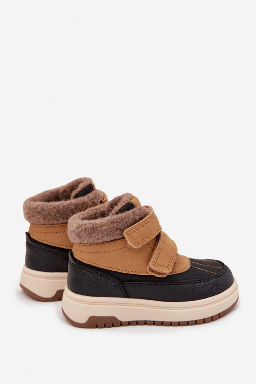 talvesaapad Nööpidega lumesaapad krõpsudega kinnitatav pruunid värvi Darlene talvesaapad Nööpidega lumesaapad krõpsudega kinnitatav pruunid värvi Darlene