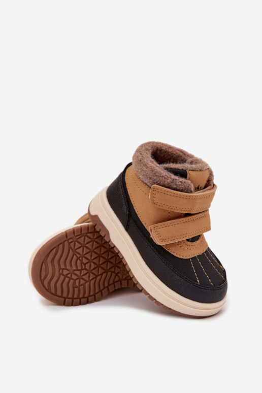 talvesaapad Nööpidega lumesaapad krõpsudega kinnitatav pruunid värvi Darlene talvesaapad Nööpidega lumesaapad krõpsudega kinnitatav pruunid värvi Darlene