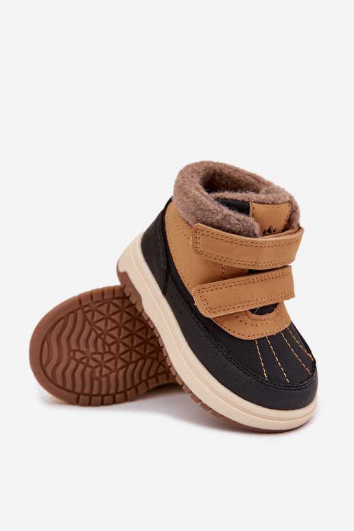 talvesaapad Nööpidega lumesaapad krõpsudega kinnitatav pruunid värvi Darlene talvesaapad Nööpidega lumesaapad krõpsudega kinnitatav pruunid värvi Darlene