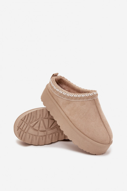 nööpidega lumesaapad Laste jalanõud NoorusHaftem platvormiga beeži värvi Jolisse nööpidega lumesaapad Laste jalanõud NoorusHaftem platvormiga beeži värvi Jolisse