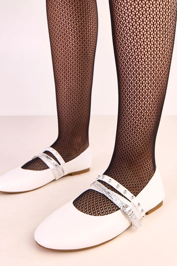 Valged ballerina kingad...