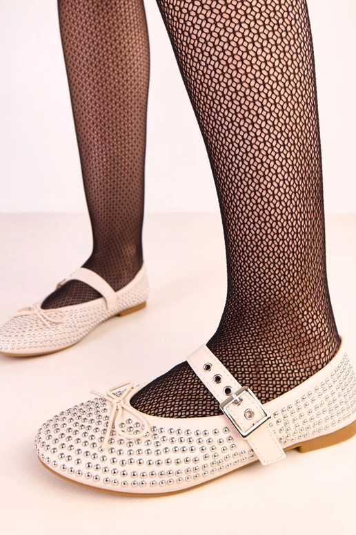 Beeži värvi ballerina kingad,...