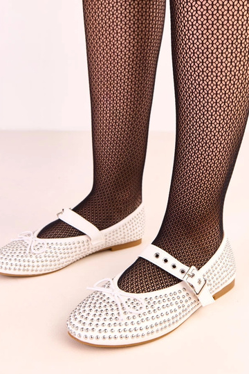 Valged ballerina kingad,...