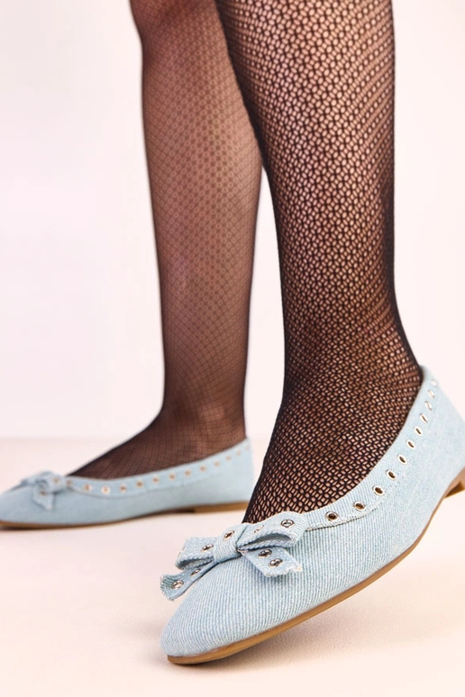 Teksapüksid ballerina kingad...