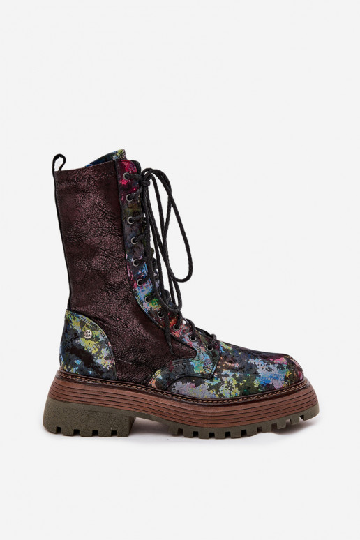 Pealiste poolsaapad säärsaapad Sellel onciejka 06203-39 Mitmevärvilised Pealiste poolsaapad säärsaapad Sellel onciejka 06203-39 Mitmevärvilised