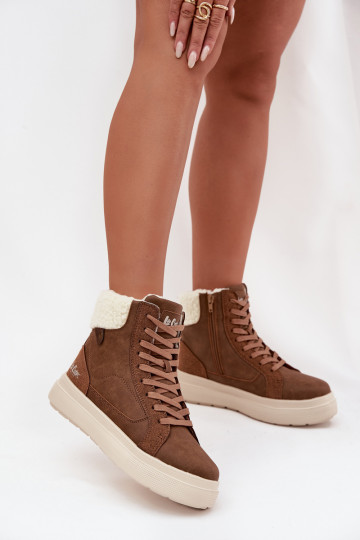 talvesaapad Pealiste omad soojad saapad Lee Cooper LCJ-25-01-3735 pruunid värvi