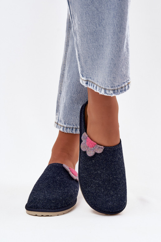 Plätud Pealiste omad Lillega Inblu CS000043 tumesinist värvi Plätud Pealiste omad Lillega Inblu CS000043 tumesinist värvi