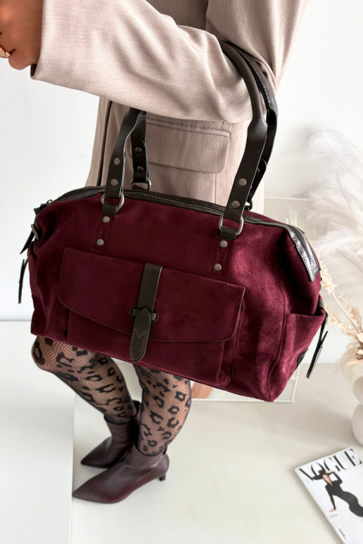 KäekottEco Suedeu bordoo-värvi Gressa KäekottEco Suedeu bordoo-värvi Gressa