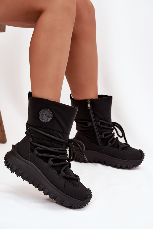 Pealhk nööpidega lumesaapad platvormiga Lee Cooper LCJ-25-12-3660 msuud